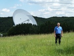Fred en de Radioteleskop Effelsberg